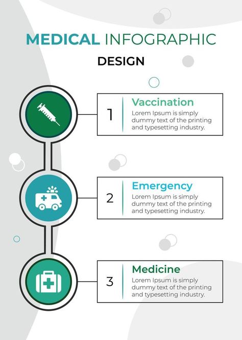 Medical Hospital Infographic Design Template Hospital Infographic, Medical Infographic Design, Medicine Infographic, Medical Inspiration, Medical Infographic, Medical Hospital, Inspiring Illustration, Medical Posters, Infographic Design Template