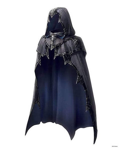 Piwafwi, a common drow cloak with stealth magic Mroczny Elf, Costume Armour, Armor Clothing, Hooded Cloak, Fantasy Armor, Armor Concept, Medieval Fantasy, Fantasy Clothing, Fantasy Fashion