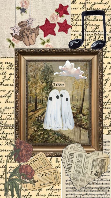 Ghost Couple Aesthetic, Two Ghosts In Love, Sapphic Halloween, Ghosts In Love, Ghost Couple, Two Ghosts, Couple Wallpaper, Tattoo Inspo, Couple Aesthetic