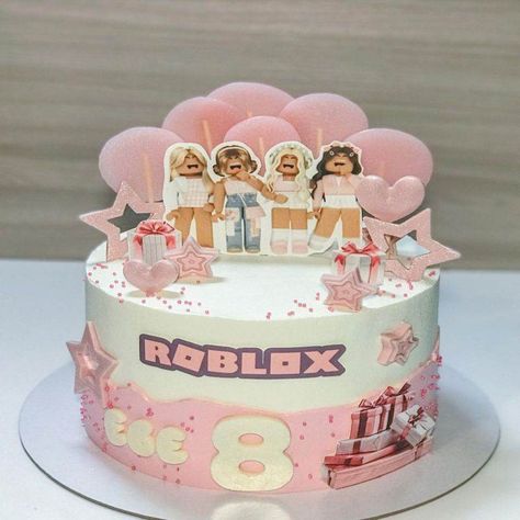 8 Year Birthday Ideas Girl Cake, Birthday Cake Ideas For 8 Year Girl, Cake 11 Birthday Girl, Cake For 10 Year Girl, Roblox Cake For Girls Ideas, Birthday Cake For 7 Year Girl, Cake For 8 Year Girl, Cake For 9 Year Girl, Cakes For 8th Birthday Girl