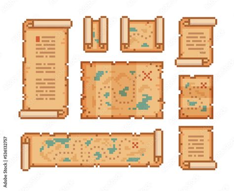 Touch Template Drawing, Pixel Art Cottage, Pixel Art Restaurant, Pixel Art Effects, Pixel Art For Games, Pixel Ui Design, 16bit Pixel Art, Steampunk Pixel Art, Pixel Art Assets