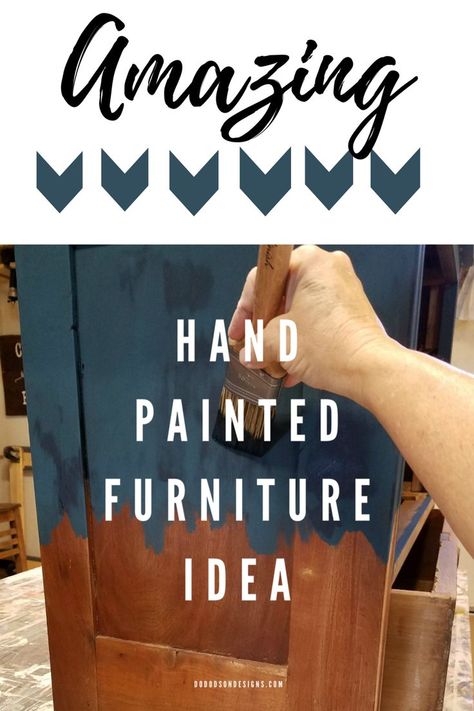 Hand painted furniture isn’t a new thing but why not step out of your comfort zone and try a drippy BOHO  painting technique on your wood furniture. Sharing my experience with this method of furniture painting on the blog. #dododsondesigns #handpaintedfurniture #bohostyle #furniturepainting #furnituremakeover #paintingtechniques  #paintedfurnitureideas Hand Painted Furniture Bohemian, Painted Dresser Ideas Boho, Hand Painted Furniture Diy, Boho Painted Furniture, Boho Painting Ideas, Chippy Painted Furniture, Painted Furniture Ideas, Painted Furniture Designs, Hand Painted Dressers