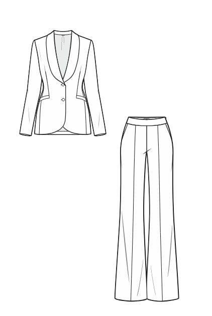 Pants Flat Drawing, Blazer Technical Drawing, Pants Technical Drawing, Flat Drawing Fashion, Fashion Flat Drawing, Pants Sketch, Flat Sketches Fashion, Fashion Sketchbook Inspiration, Clothes Illustration