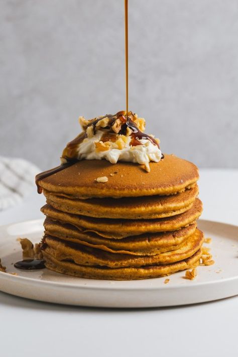 Carrot Cake Pancakes Shrove Tuesday Pancakes, Carrot Pancakes, Carrot Cake Pancakes, Cake Pancakes, Eating Carrots, Cake For Breakfast, Shrove Tuesday, Pancake Day, Food Favorites