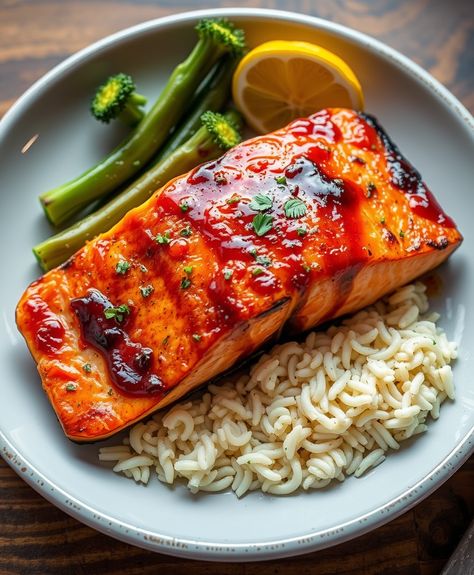 If you love BBQ and salmon, this Pinch of Yum BBQ salmon recipe is a total game-changer! It's super simple, gluten free, and packed with flavor. Perfect for weekends or when you want to treat yourself! 🍣🔥  For the full recipe and step-by-step instructions, head over to my Facebook page! 💬🍽️  ✅ Ingredients ✅ Directions  #GlutenFree #BBQSalmon #EasyDinner #HealthyEating #FamilyFavorite Bbq Salmon Recipes, Bbq Salmon, Pinch Of Yum, Recipe Gluten Free, Dinner Today, Gluten Free Recipe, Salmon Recipe, Gluten Free Recipes Easy, Salmon Fillets