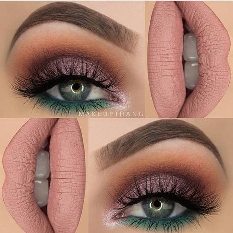 Breathtaking. So much color and femininity in one place. @makeupthang created… Eye Makeup Pictures, Green Makeup, Eye Makeup Steps, Makijaż Smokey Eye, Stunning Makeup, Makeup Eye Looks, Make Up Looks, Eye Makeup Art, Makeup Designs