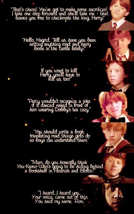 Ronald Weasley Photo Harry Potter, Hogwarts Life, Citate Harry Potter, Weasley Family, Potter Head, Ronald Weasley, Potter Quotes, Potter Aesthetic, Expecto Patronum