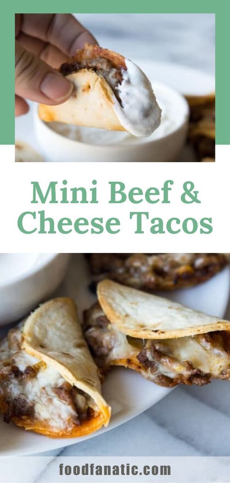 Cheese Tacos, Mini Tacos, Vindaloo, Recipes Vegan, Homemade Snacks, Slow Cooker Beef, Beef Dishes, Mexican Dishes, Labor Day