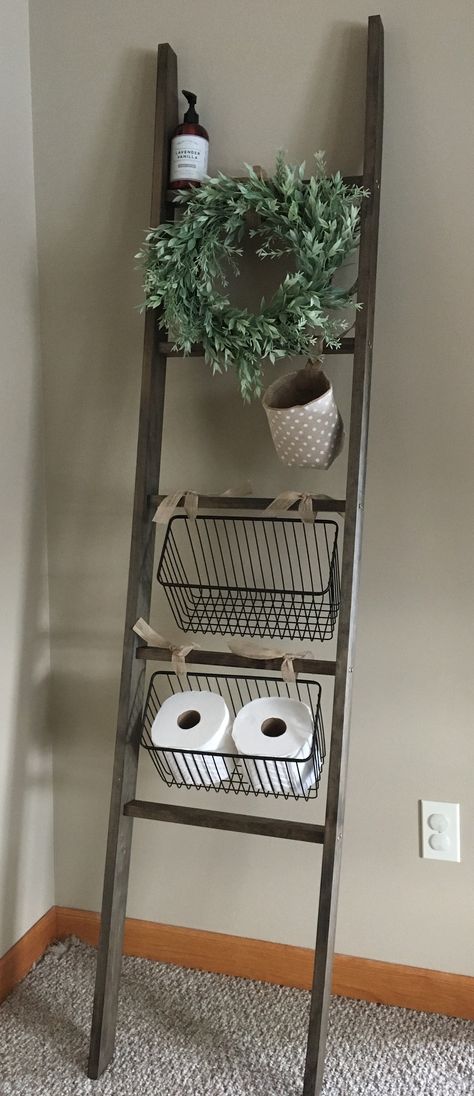 6' blanket ladders available in different colors Bathroom Ladder Decor, Blanket Ladder Ideas, Old Ladder Ideas, Wood Ladder Decor, Wooden Ladder Decor, Blanket Ladder Decor, Ladder Shelf Decor, Blanket Ladders, Wall Ladder