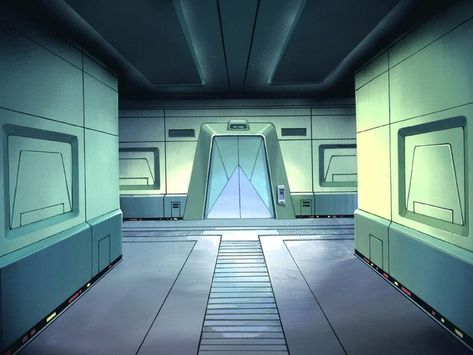 Spaceship Hallway, Spaceship Room, Robot Project, Free Green Screen Backgrounds, Sci Fi Background, Free Green Screen, Free Overlays, Anime Backgrounds, Spaceship Design