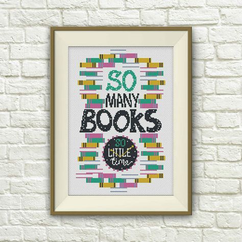 BOGO FREE Books cross stitch pattern quote cross stitch Books Cross Stitch, Quote Cross Stitch, Books Classic, Wedding Cross Stitch Patterns, Cross Stitch Boards, Wedding Cross Stitch, Pattern Quotes, Classic Book, Types Of Stitches