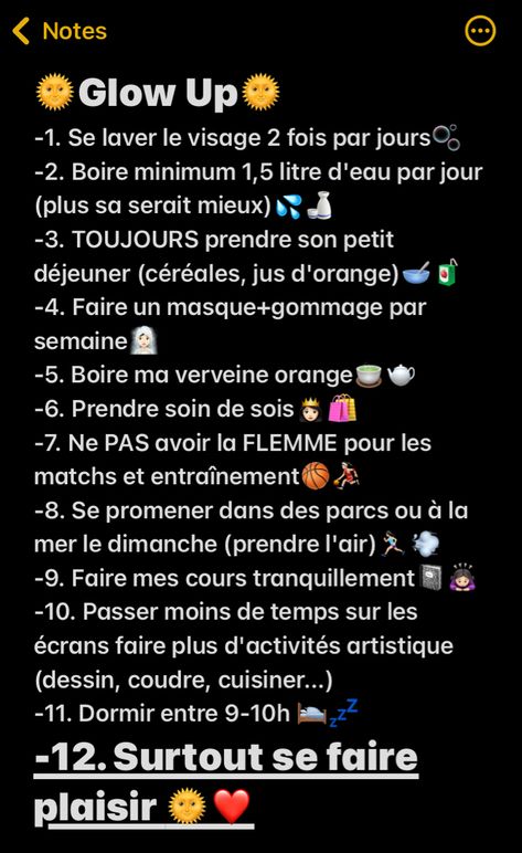 Voila comment glow up pour moi✨ Glow Up Checklist Francais, Glow Up Français, Comment Glow Up, Happy Birthday Wallpaper, Starbucks Drinks Recipes, Glow Up, The Glow Up, Summer Glow, Glow Up Tips