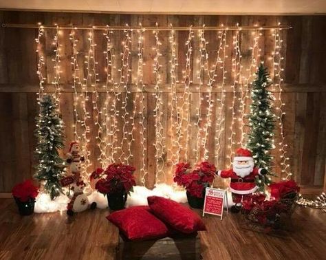 Indoor Christmas Photos, Christmas Photoshoot Kids, Diy Christmas Photoshoot, Christmas Photo Background, Diy Christmas Pictures, Diy Christmas Backdrop, Diy Christmas Photo, Christmas Baby Pictures, Photo Backdrop Christmas