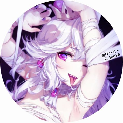 Boosette Fanart Icon, Princess Boo Icon, Queen Boo Pfp, Booette Pfp, Booette Icon, King Boo Fanart, Queen Boo, Princess Boo, Ghost Princess