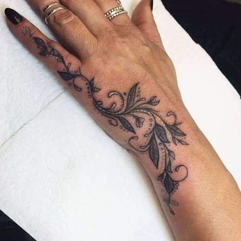 Elegant Hand Tattoo Women Ellierosetattoo Hand Tattoos Pictures, Cactus Tattoos, Side Hand Tattoos, Tattoos With Deep Meaning, Tattoos Cross, Hand Tatto, Small Wave Tattoo, Tato Tradisional, Tattoo Design For Hand