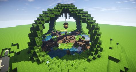 Minecraft Garden Ideas, Minecraft Garden, Minecraft Farm, Cool Minecraft, Garden Ideas, Minecraft, Google Search, Green