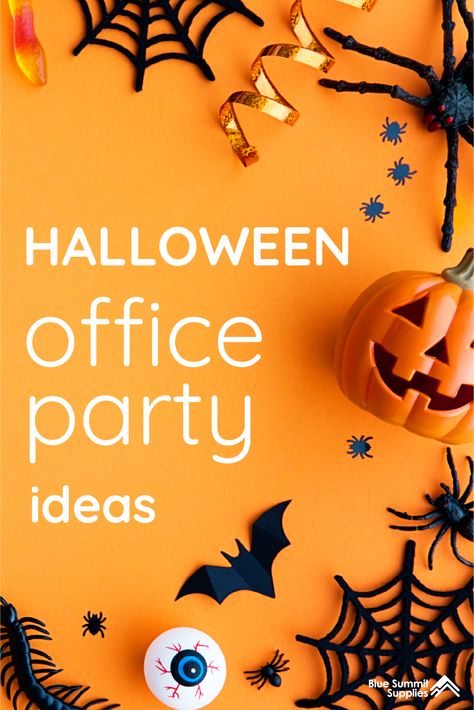 Want to get festive in your workplace? Check out our #halloween office party ideas, perfect for offices of all sizes and budgets with FREE printables! Halloween Facts For Kids, Halloween Fun Facts, Halloween Office Party, Origin Of Halloween, Office Halloween Decorations, October Holidays, Halloween Office, Fun Facts For Kids, Drawing Examples