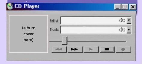 2000s Computer Screen, Web Browser Aesthetic Template, Myspace Aesthetic Layout, Strawpage Template, Myspace Template, My Space Profile Layout, Old Web Aesthetic, Cd Player Widget, Y2k Template
