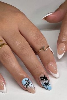 Nails For Maldives, Maldives Nails, Sea Turtle Nail Art, Sea Turtle Nails, Turtle Nail Art, Turtle Nails, Beach Nail, Face Tips, Fingernail Designs