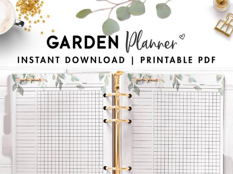 Free Garden Planner Template - World of Printables Plant Journal Template Free Printable, Free Garden Planner Printable, Plant Journal Template, Gardening Journal Printables, Garden Journal Template, Mom Planner Printables Free, Garden Templates, Garden Journaling, Gardening Printables