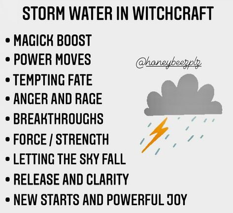 Magic Correspondences, Weather Magic, Water Witchcraft, Weather Witch, Water Magic, Witch Things, Storm Water, Nature Witch, Water Witch