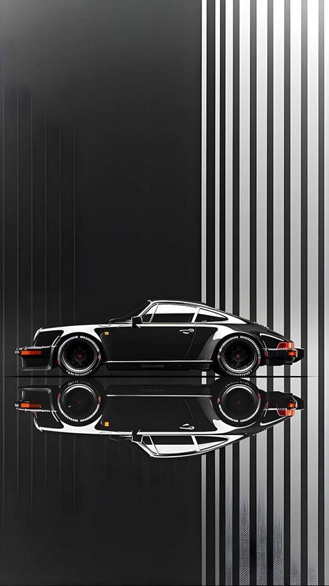 Porsche Iphone Wallpaper, Apple Pie Ice Cream, Pie Ice Cream, Black Porsche, Cool Car Drawings, Best Jdm Cars, Car Artwork, Cool Car Pictures, Trending Pins