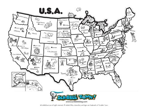 Learn the 50 States! | Scribble Town! | Flickr Learning States, Flat Stanley, Social Studies Notebook, American History Lessons, 4th Grade Social Studies, Cc Cycle 3, States And Capitals, Teaching Geography, 5th Grade Social Studies