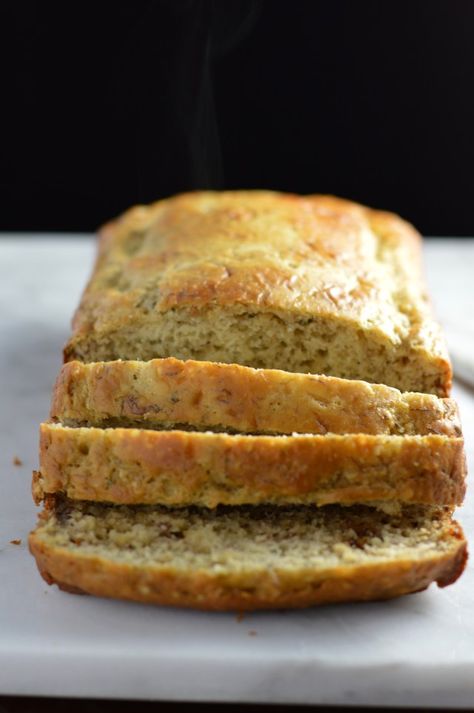 Healthy Hemp Heart Banana Bread | A Taste of Madness Hemp Hearts Recipes, Heart Healthy Desserts, Spring Baking, Gluten Free Banana Bread, Easy Banana Bread Recipe, Hemp Hearts, Healthy Banana Bread, Make Banana Bread, Healthy Snacks For Diabetics