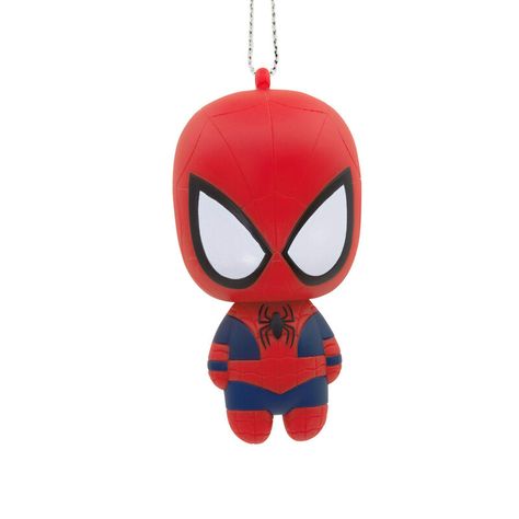 Your friendly neighborhood Spider-Man is now available as a cool, stylized Christmas tree ornament, perfect for holiday decorating. Celebrate the season in Super Hero style with this shatterproof version of the iconic web-slinger. | Additional Details: Shatterproof plastic ornament features hanger attachment. | Includes: One Hallmark Christmas tree ornament. | Size Approx.: 2 x 3.75 x 1.8 Spider Man Christmas, Spiderman Christmas, Wwe The Rock, Web Slinger, Hallmark Christmas Ornaments, Shatterproof Ornaments, Christmas Ornaments Gifts, Hallmark Christmas, Hallmark Ornaments