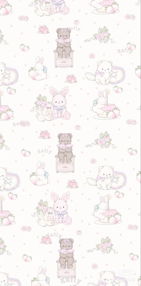 wallpaper White Pink Wallpaper Iphone, Wallpaper Rabbit Cute, Soft Kawaii Wallpaper, Kawaii White Wallpaper, Soft Pink Wallpaper Iphone, White Soft Wallpaper, Koily Artist, Soft Pink Wallpaper Aesthetic, Coquette Wallpaper Iphone Aesthetic