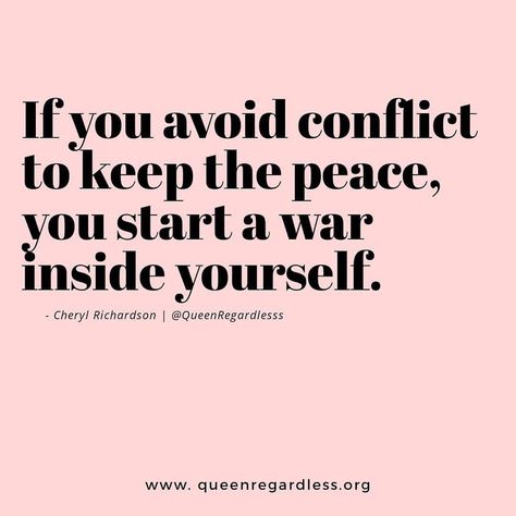 #Repost @queenregardlesss ・・・ I read somewhere once that when we avoid having the difficult conversations, we choose short term discomfort… When We Avoid Difficult Conversations, Difficult Conversations Quotes, Hard Conversations Quotes, Conversations Quotes, Discomfort Quotes, Conversation Quotes, Keep The Peace, Difficult Conversations, Food For Thought