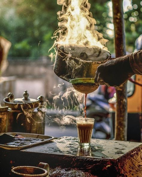 Best comments will Win chance to get featured in our story. Pictures Credi Indian Chai, Desi Street Food, Chai Coffee, Tea Wallpaper, Indian Tea, India Photography, Spice Tea, Masala Chai, Indian Street Food