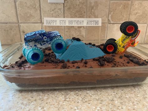 Jam Homemade, Monster Jam Birthday, Grave Digger, Homemade Cake, Monster Jam, Boys Clothes, Homemade Cakes, 3rd Birthday, Boy Outfits