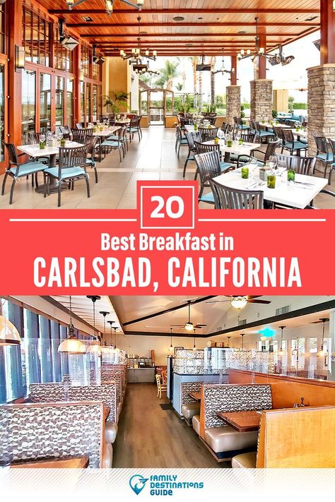 Carlsbad Restaurants, Carlsbad Village, California Restaurants, San Diego Restaurants, Carlsbad California, Breakfast Places, Breakfast Restaurants, The Best Breakfast, Family Destinations