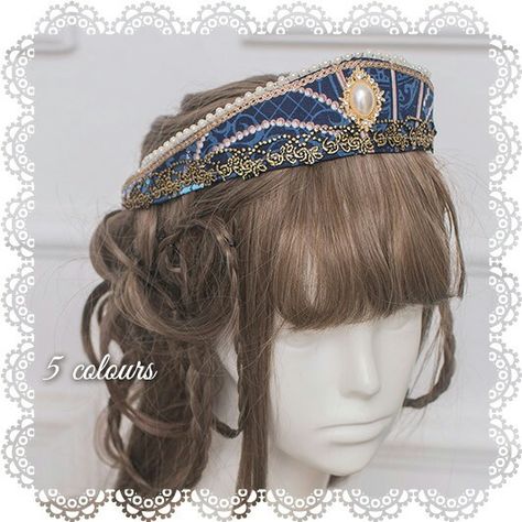 Gaun Abad Pertengahan, Senior Crown, Fairy Crown, Queen Dresses, Fashion Illustrations Techniques, Steampunk Corset, Headpiece Jewelry, Vintage Headbands, Medieval Jewelry