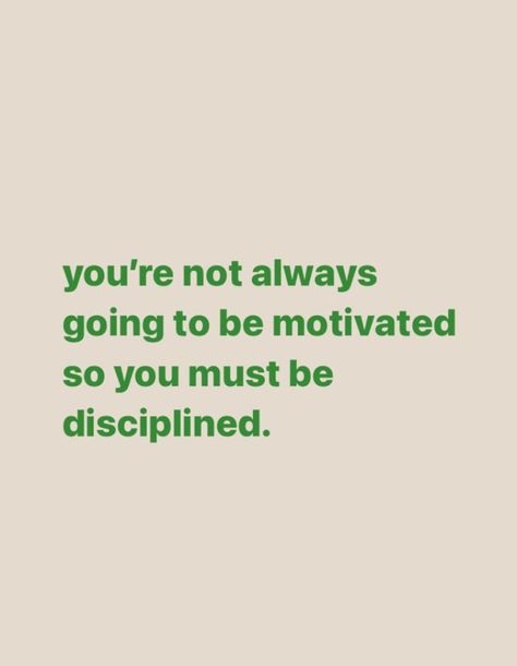 Decipline is the key Be Disciplined, Vision Board Affirmations, Vision Board Inspiration, Positive Discipline, Note To Self Quotes, Open Book, Self Quotes, Staying Alive, Note To Self