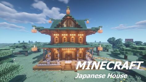 Minecraft Samurai, Samurai Statue, Samurai House, Minecraft Japanese House, Minecraft Japanese, House Tutorial, Japan House, Minecraft House Tutorials, Minecraft House