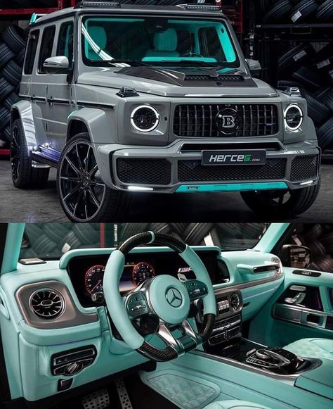 Mercedes G Series, Cars Decorations, Mercedes Brabus, مرسيدس بنز, Dream Cars Mercedes, New Luxury Cars, Luxury Car Interior, Mercedes Benz G Class, Dream Cars Jeep