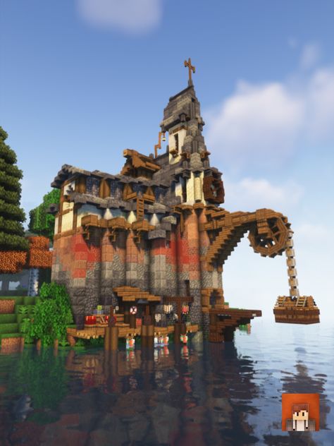 I built this on a modded survival server with the create mod. The texture pack I use is 'Stay True' and shaders 'complementary shaders' #Minecraft #MinecraftBuilds #MinecraftHouse #minecraftbuildingideas #MinecraftVictorian #MinecraftBase #victorian Steampunk Minecraft Builds Easy, Warped Wood House Minecraft, Victorian Homes Minecraft, Minecraft Create Mod Ideas, Minecraft Create Mod Builds, Minecraft Steampunk Builds, Minecraft Victorian House, Steampunk Minecraft Builds, Minecraft Create Mod