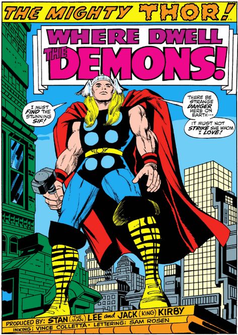 Marvel A Day on Twitter: "#MarvelADay #Thor163 Our story starts with Thor on Earth worried about Sif - MB… " Thor Artwork, Thor Comic Art, Thor Art, Jack Kirby Art, Thor Comic, The Mighty Thor, Steve Ditko, Kirby Art, Bristol Board