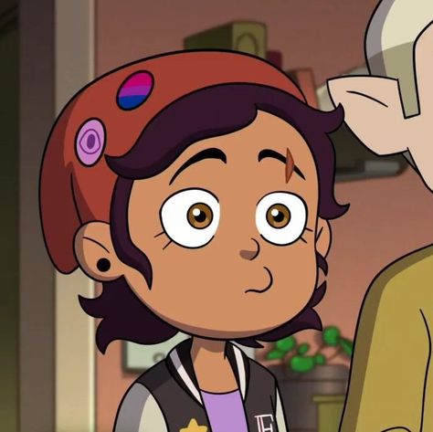 luz season three official ©DisneyAPromos on Twitter Luz Season 3, Amphibia Pfp, Queer Vibes, Gay Characters, Lesbian Art, Grunge Art, Home Icon, Cartoon Shows, Glyphs