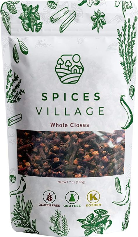 Whole Spices Packaging, Spiced Cider Mix, Mulled Cider Spices, Mulled Wine Spices, Cloves Spice, Cassia Cinnamon, Spices Packaging, Whole Spices, Mulling Spices