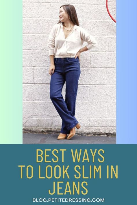 19 Ways to Look Slim in Jeans Slim Jeans Outfit, Light Academia Style, Dress For Body Shape, Fashion 23, Minimalist Wardrobe Essentials, Summer Festival Fashion, Low Waisted Jeans, Streetwear For Men, Flattering Jeans