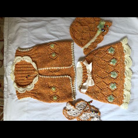 Knit Baby Romper