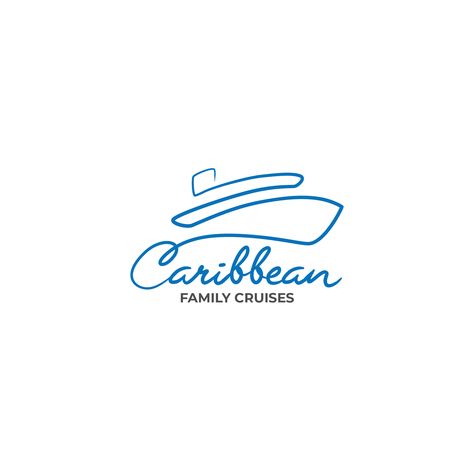 Cruise Logo, Cruise Logo Design, Ship Logo Design Ideas, Cruise Ship Logo Design, Boat Logo Design Ideas, Yacht Club Logo Design, Boat Icon Design, Shipping Container Home Builders, Kids Boat