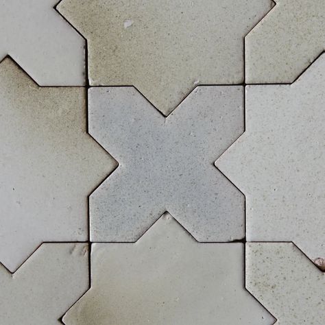 Tierra-Star & Cross | Color: Singe | Material: Ceramic | Finish: Gloss | Sold By: CASE | Square Foot Per Case: 10.76 | Tile Size: 4"x4"x0.433" | Usage: Commercial: Yes | Residential: Yes | Floor Rated: Yes | Wet Areas: Yes Star Cross Tile, Star And Cross Tile Floor, Star And Cross Tile, Rustic Tile Floor, Modern Powder Room, Herringbone Tile Floors, Entryway Tile, Star Tile, Beach House Bathroom