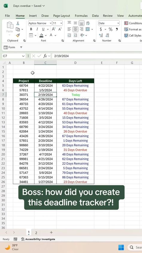 Deadline Tracker | Google Sheets Tips | Google Sheets Tutorials | Excel Tips and Tricks productlaunchplannertemplate #budgetingprintables #digitalplanners Google Sheets Tips, Budget Planner Diy, Google Sheets Planner, Excel Tips And Tricks, Excel Cheat Sheet, Excel Spreadsheets Templates, School Report Card, Budget Template Free, Report Card Template