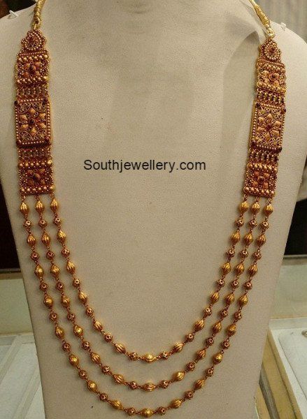 Gold Temple Jewellery, Antique Necklaces Design, Antique Gold Jewelry Indian, Gold Jewelry Simple Necklace, Gold Chain Design, Gold Necklace Indian Bridal Jewelry, Antique Bridal Jewelry, Gold Jewelry Stores, Bridal Jewelry Collection