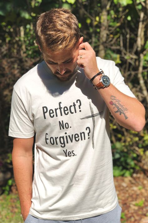 Clayton Jennings - FORGIVEN , $24.00 () Clayton Jennings, Black Jesus, Home T Shirts, Hooded Sweatshirts, It Hurts, Mens Graphic Tshirt, Mens Tshirts, Mens Tops, My Style