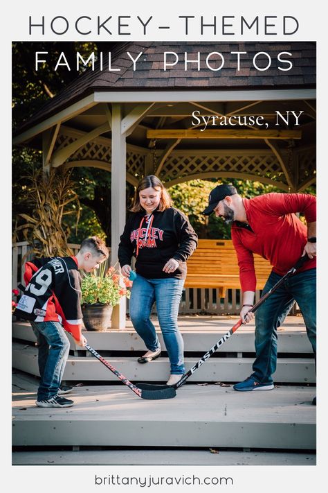 Hockey Family Photos, Hockey Poses Photo Ideas, Family Hockey Photo Ideas, Field Hockey Portraits, Hockey Billet Family, Hockey Kids, Hockey Mom, Fall Weather, Fall Family Photos